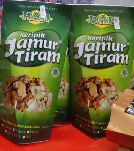 Kripik Jamur Tiram - Kecamatan Sukorejo